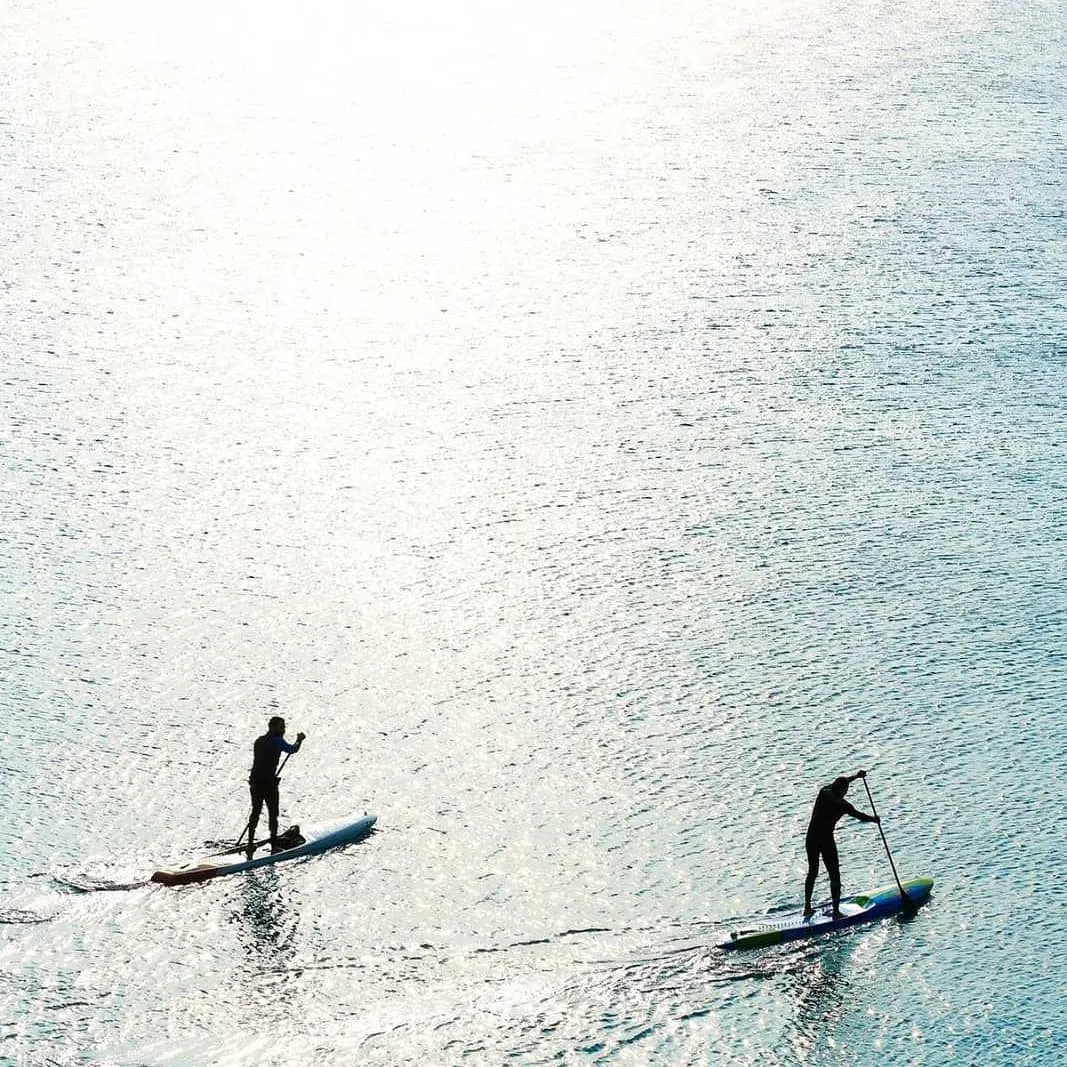 Paddle boarding adventure in the clear waters of Ayia Napa