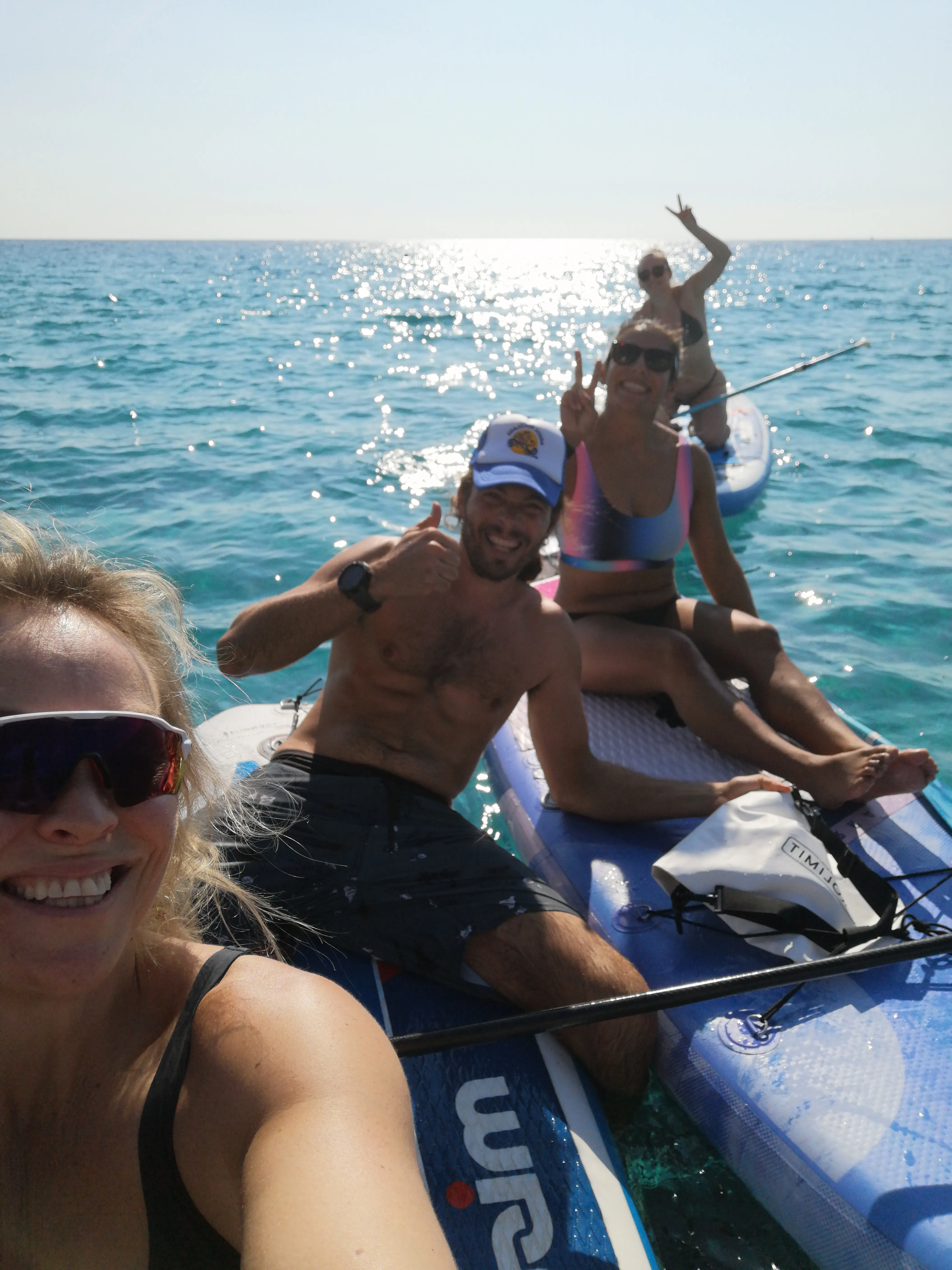 Crystal Clear Waters perfect for paddle boarding in Cyprus